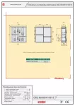 Obudowa poliestrowa - IP44/IP54, IK10, OSZ 80x80/4+4/5+3 daszek płaski