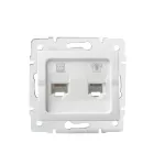 LOGI 02-1440-002 bi Gniazdo komputerowo-telefoniczne (RJ45 Cat 5e+RJ11)