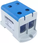 ZŁĄCZKA SZYNOWA JEDNOPOLOWA ZGX 2x150 MM2 NIEBIESKA (Al/Cu)