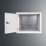 Rozdzielnica n/t z płytą montaż. RZ 1NN z płytą 237x288x175; IP30; RAL 9003