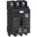 Wyłącznik silnikowy, TeSys GV4, 3P, 115A, Icu 50kA, thermal magnetyczny wielofunkcyjny, końcówki oczkowe