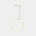 Pendant Circular Vertical Side ø900 Recessed LED 53W LED warm-white 2700K 0-10V Gold 2548lm CP5K-00V9AZRUEF