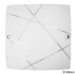 3699 Plafon Phaedra E-27/2x60W 400mm biały 230V, 50Hz