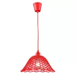 Lampa sufitowa Moderna K3 E27 60W czerwona