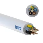 YDYżo 450/750 5x1 biały Kabel elektroenergetyczny, instalacyjny, wielożyłowy z izolacją PVC