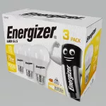 ENERGIZER BOX ŻARÓWKA LED BULB E27 1055LM 75W ciepła barwa 3000K /3szt 220° 220-240V