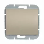 WP-6/7OS Wyłącznik zwierny światło/dzwonek-ONYX- z podśw. p/t; satyna