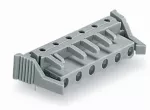 Gniazdo THT Pin lutowniczy 0,6 x 1,0 mm konstrukcja kątowa, szare 232-835/039-000