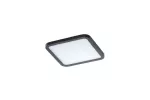 Slim 15 Square 3000K IP44 (black) LED 12W 1000lm 3000K RA>90 IP44 ACRYL