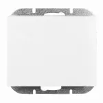 WP-6/7OS Wyłącznik zwierny światło/dzwonek-ONYX- z podśw. p/t; biały