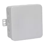 E113 - Puszka odgałęźna naścienna, czarna IP54 85 x 85 x 40 mm