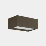 Wall fixture IP44 Nemesis Aluminium 70*170mm R7s 100W Brown 693lm 05-9177-J6-B8