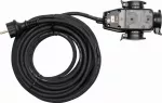 PRZEDŁUŻACZ IP44, 10M, 3G1,5MM Z ROZDZIE