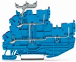 Dwupiętrowa złączka 2-przewodowa/2-pinow 2-przewodowa/2-pinowa złączka przelotowa, niebieska 2020-2209