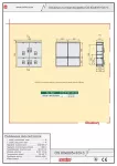 Obudowa poliestrowa - IP44/IP54, IK10, OS 80x80/5+3/5+3 daszek płaski