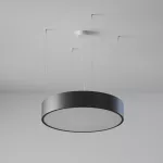 ABA PRO 640 wisząca LED 22,8W/4323lm/840/TD, 230V, czarny (mat) RAL 9017