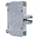 OPRAWA LAMPKI BA9S (BEZ ŹRÓDŁA ŚWIATŁA) SZYNOWA - LED 220VDC BA9S SP22-1435\R08