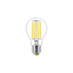 Żarówka LED Philips MASTER klasa A 4W zamiennik 60W 840lm 4000K LEDBulbND4-60W E27 840 A60 CL G EELA Szkło przezroczyste 5 lat gwar