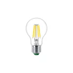 Żarówka LED Philips MASTER klasa A 2.3W zamiennik 40W 485lm 4000K LEDBulbND2.3-40W E27 840 A60 CL G UE Szkło przezroczyste 5 lat gwar