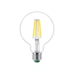 Żarówka LED Philips MASTER klasa A 4W zamiennik 60W 840lm 4000K LEDBulbND4-60W E27 840 G95 CL G UE Szkło przezroczyste 5 lat gwar