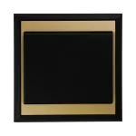 Łącznik p/t jednobiegunowy Luna, 10A, 250V, WP-1L, czarny/złoty