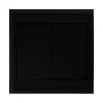 Łącznik p/t świecznikowy Luna, 10A, 250V, WP-2L, czarny