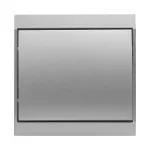 Łącznik p/t schodowy Luna, 10A, 250V, WP-5L, srebrny