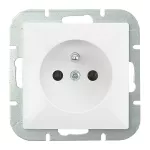 Gniazdo pojedyncze p/t 2P+Z Pearl, 16A, 250V, PT-16P, biały