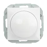Ściemniacz obrotowy LED Pearl, 230V, 50Hz, Pmin:3W, Pmax:35W, SO-1P/LED, biały