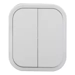Łącznik n/t świecznikowy B2, 10A, 250V, IP54, WNT-2B2, biały