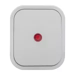 Łącznik n/t schodowy B2, 10A, 250V, IP54, WNT-5B2, biały