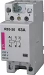 R 63-02 230V Stycznik modułowy 63A 2 styki rozwierne (2 mod. 2 bieg.)