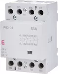 R 63-04 24V Stycznik modułowy 63A 4 styki rozwierne (3 mod. 4 bieg.)