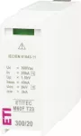 MOD.ETITEC M60 T23 300/20 Moduł wymienny ogranicznika przepięć T2, T3 (C, D) na szyny prądowe 60 mm