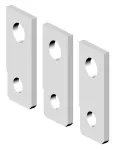 ZB2 S800-800/3 Straight Przyłącza szynowe proste (1kpl=3szt.)
