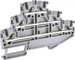 ESH-EFT.2 Złączka sprężynowa 3-poziomowa 2,5mm2 PUSH-IN (szara)