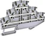 ESH-EFT.2 Złączka sprężynowa 3-poziomowa 2,5mm2 PUSH-IN (szara)