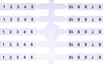 EO3 1-10 Oznacznik elastyczny (20 x 10 szt.)
