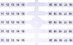EO3 11-20 Oznacznik elastyczny (20 x 10 szt.)