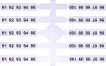 EO3 91-100 Oznacznik elastyczny (20 x 10 szt.)