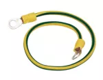 LPE-16 M6/M8 Linka uziemiająca wkład montażowy w obudowach stojących 16 mm2, długość 300 mm