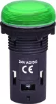 ECLI-024C-G Lampka LED 24V AC/DC - zielona