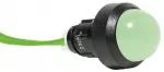 LS LED 20 G 230AC Lampka sygnalizacyjna LED D=20mm zielona 230V AC