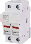 EFH 10 DC 2p LED AD Podstawa bezpiecznikowa DC z adapterem