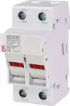 EFH 10 DC 2p LED Podstawa bezpiecznikowa DC