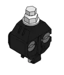Z2081Z ALCU120 Zacisk 2-stronnie przebijający AL-Cu 16-120 mm2, Zrywalna śruba