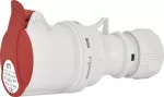 ES 3243 32A, 400V, 3P+PE, Gniazdo przenośne IP44