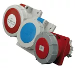 EEH 12543 125A, 400V, 3P+PE, Gniazdo tablicowe, IP67