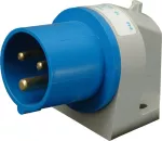 ER 1643 16A, 400V, 3P+PE, Wtyk tablicowy kątowy, IP44