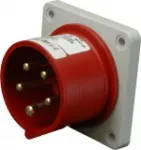ERR 1653 16A, 400V, 3P+N+PE, Wtyk tablicowy prosty IP44